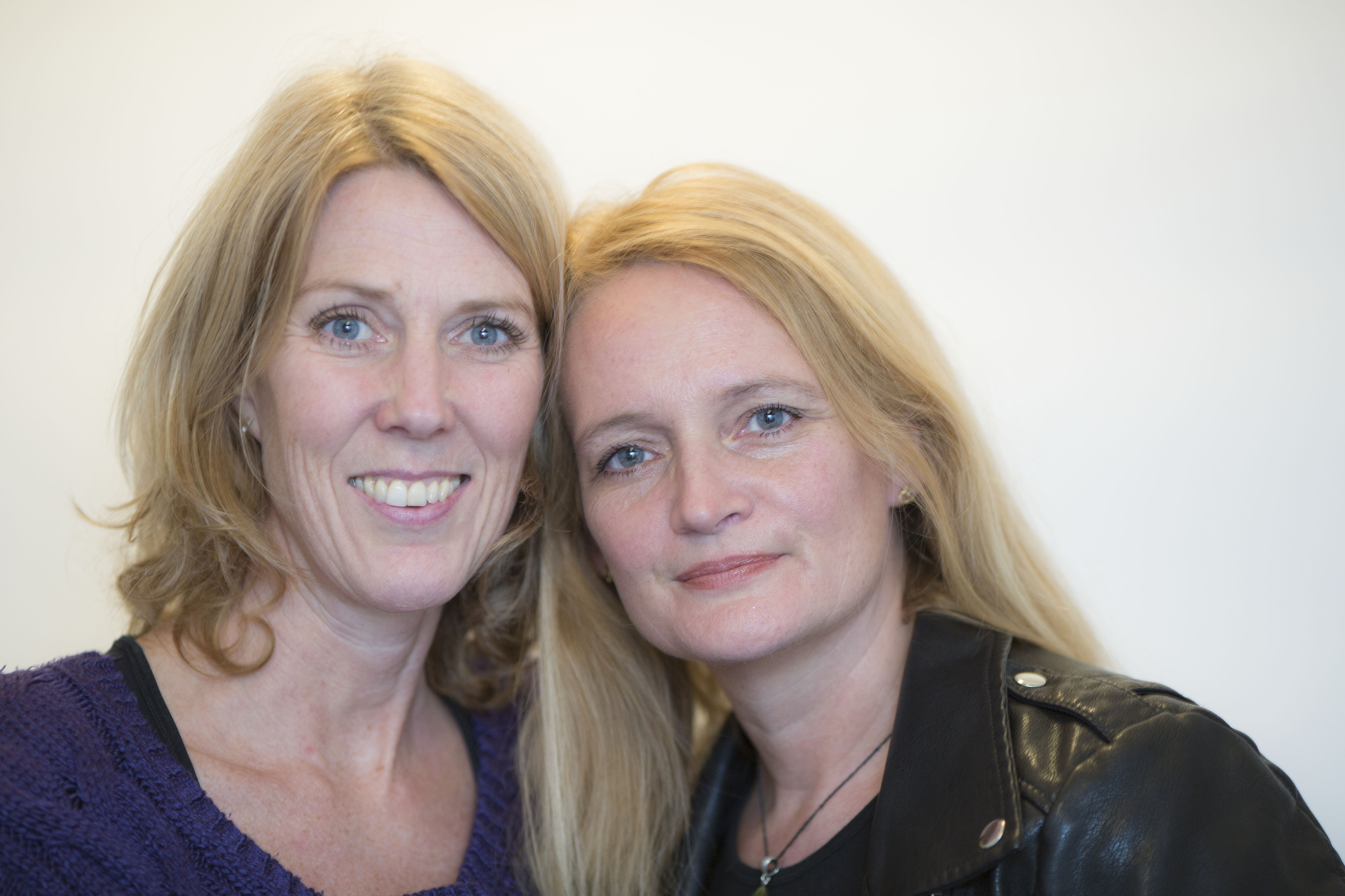 Helle Sydendal og veninde Lene